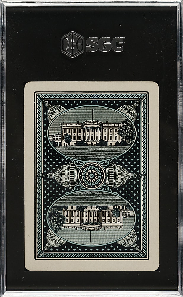 1913 Fireside Game Co. #14B Abraham Lincoln in the White House SGC MINT 9 - 1 of 2 - Highest Graded!