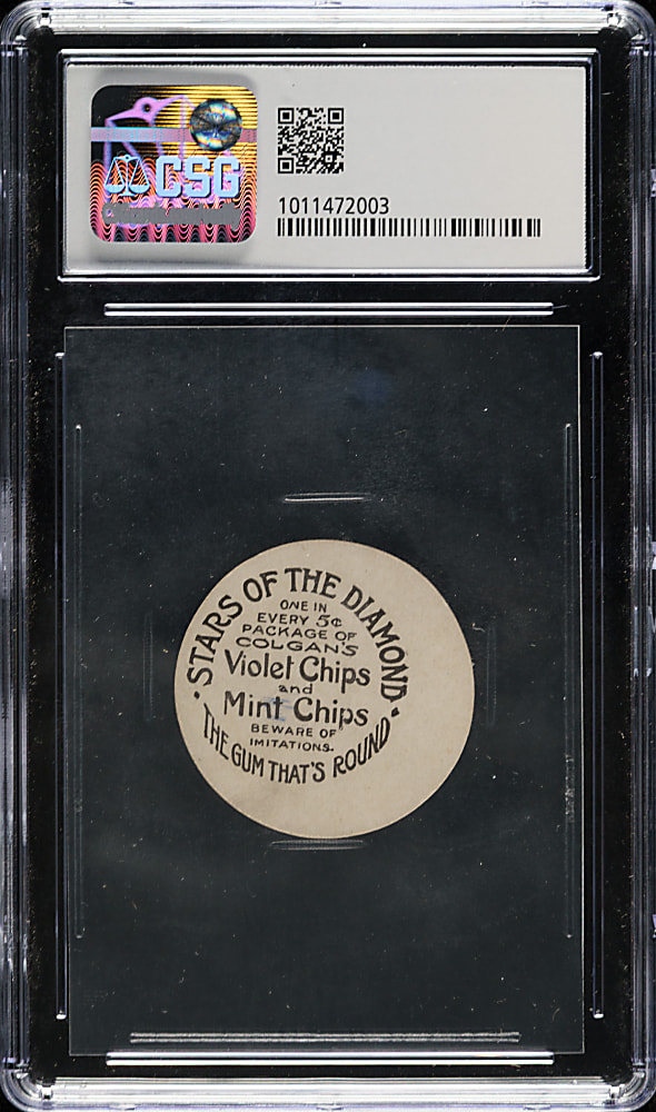 1909-1911 E254 Colgan's Chips Ty Cobb CSG GOOD+ 2.5