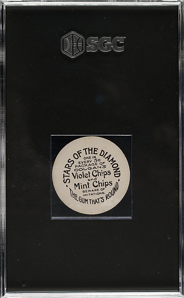 1909-1911 E254 Colgan's Chips Cy Young SGC NM 7