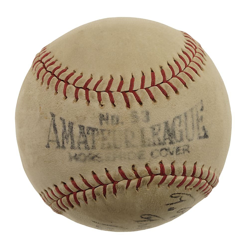 Babe Ruth Signed Baseball - Full LOAs from PSA/DNA, JSA, Beckett
