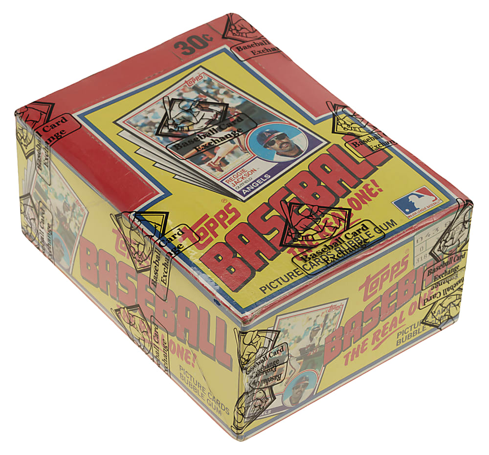 1983 Topps Unopened Wax Box (36 Packs) - BBCE