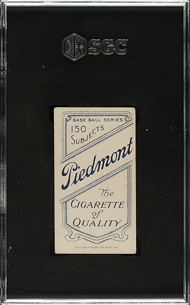 1909-1911 T206 White Border Sherry Magie Error - SGC GOOD+ 2.5 (MBA Silver Diamond)