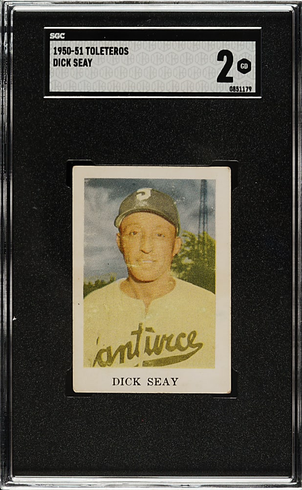 1950-1951 Toleteros Dick Seay SGC GOOD 2