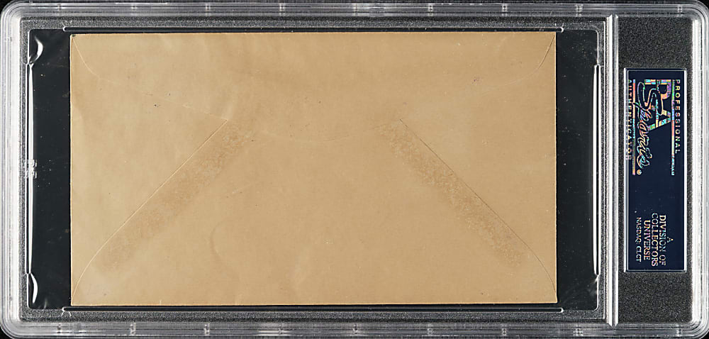 1939 Larry "Napoleon" Lajoie Signed Baseball Centennial First-Day Cover - PSA/DNA