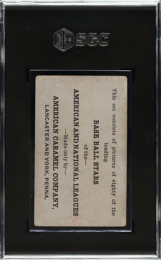 1921 E121 American Caramel (Series of 80) "Babe" Ruth - SGC