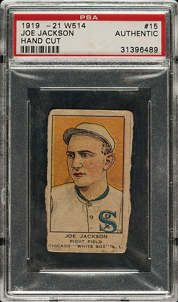 1920-1921 W514 #15 Joe Jackson - PSA