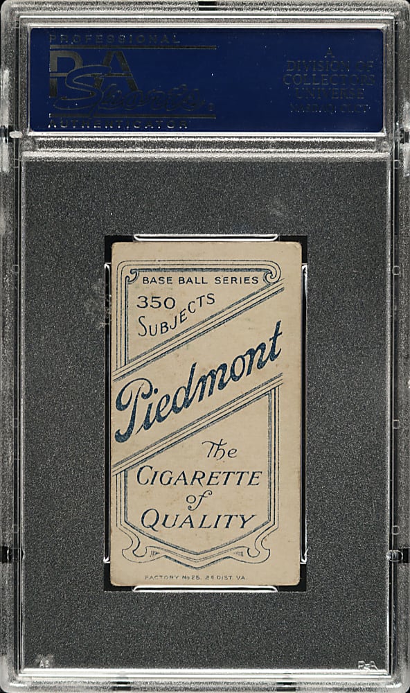 1909-1911 T206 White Border Walter Johnson Hands at Chest PSA VG-EX 4