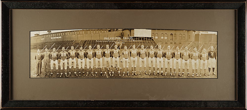 1935 Philadelphia Eagles Original Team Panorama