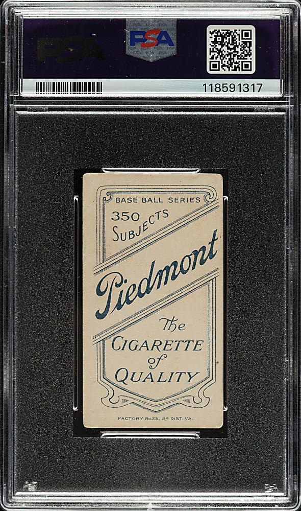 1909-1911 T206 White Border Bud Sharpe PSA VG 3 - Extremely Rare "Shappe" Variation