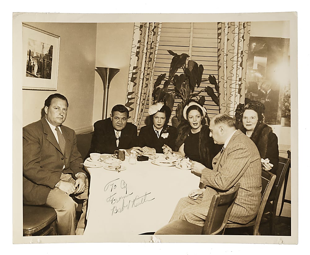 Babe Ruth Signed Photograph - PSA/DNA