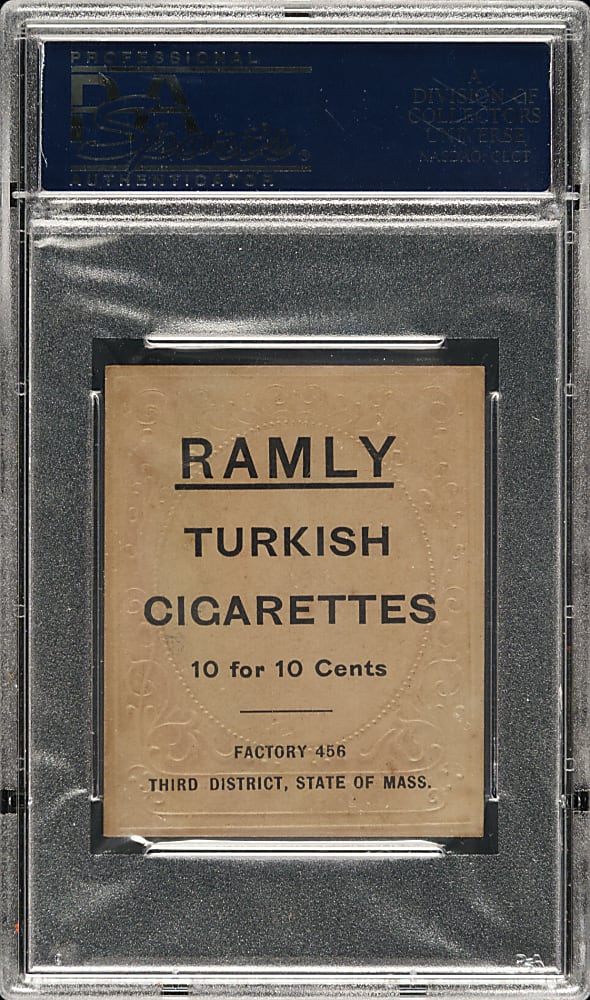 1909 T204 Ramly Tobacco Johnny Lush PSA EX-MT 6