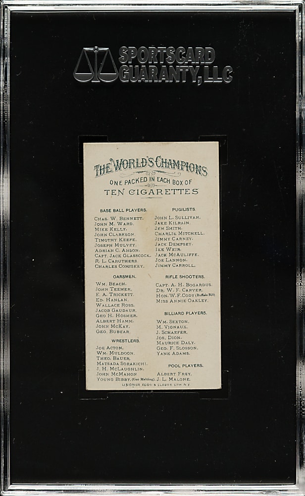 1888 N28 Allen & Ginter Joseph Mulvey SGC EX/NM 80