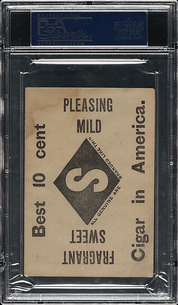 1889 N526 Diamond S Cigar C. W. Ganzel PSA GOOD 2