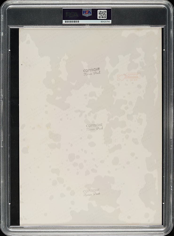 1986 Cal Ripken Jr. and Eddie Murray Original Karen Peck Photograph PSA/DNA Type I with NM-MT 8 Signature