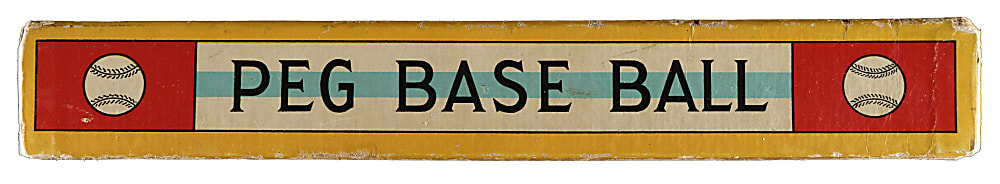 Circa 1910s Parker Brothers "Peg" Base Ball Game