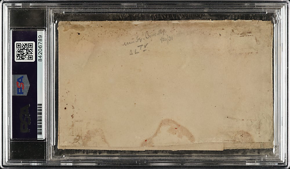 1820 James Monroe Signed Free Frank - PSA/DNA