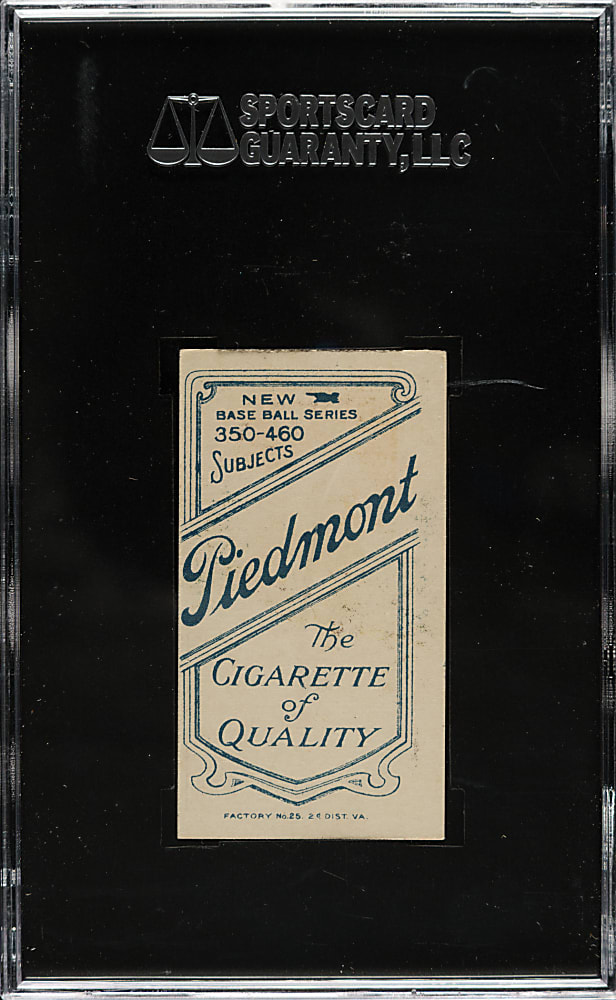 1909-1911 T206 White Border Arlie Latham SGC EX/NM 80