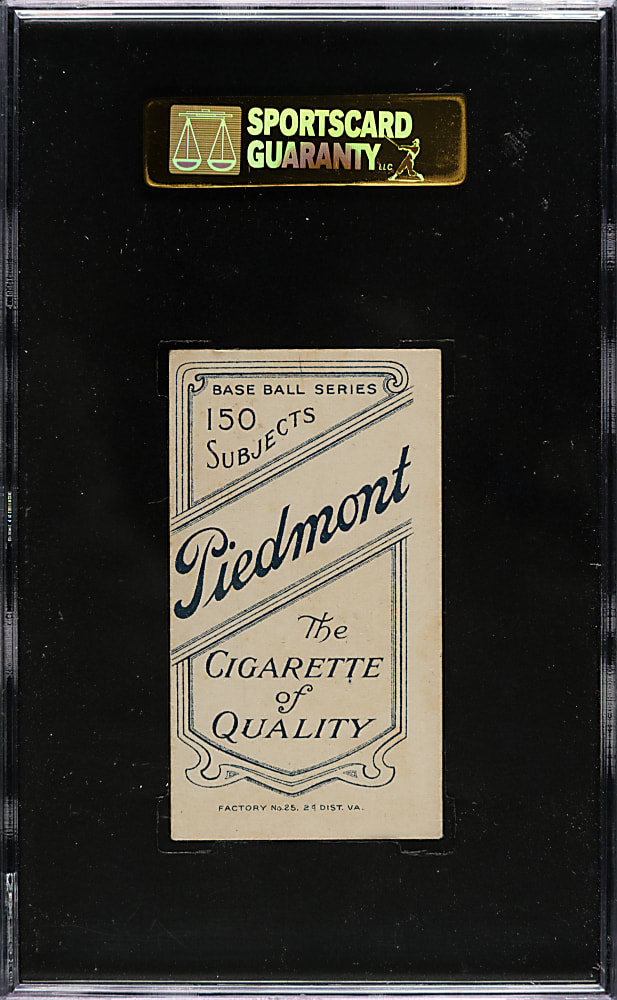 1909-1911 T206 White Border Harry Davis (H. Davis on Front) SGC EX/NM 80