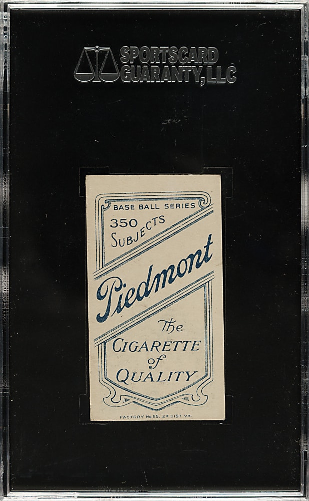 1909-1911 T206 White Border Fielder Jones Portrait SGC EX/NM 80