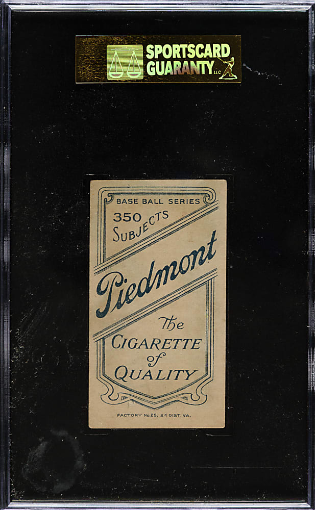 1909-1911 T206 White Border Eddie Collins SGC EX 60