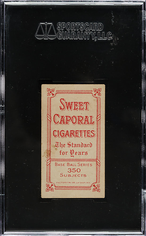 1909-1911 T206 White Border Jake Beckley SGC EX 60