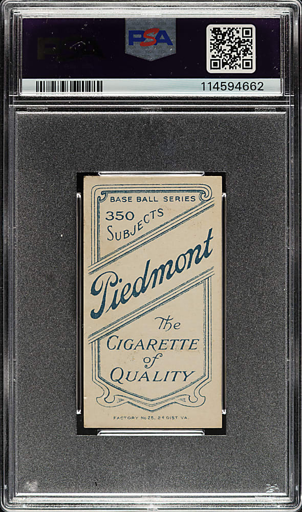 1909-1911 T206 White Border Jack White PSA EX-MT 6