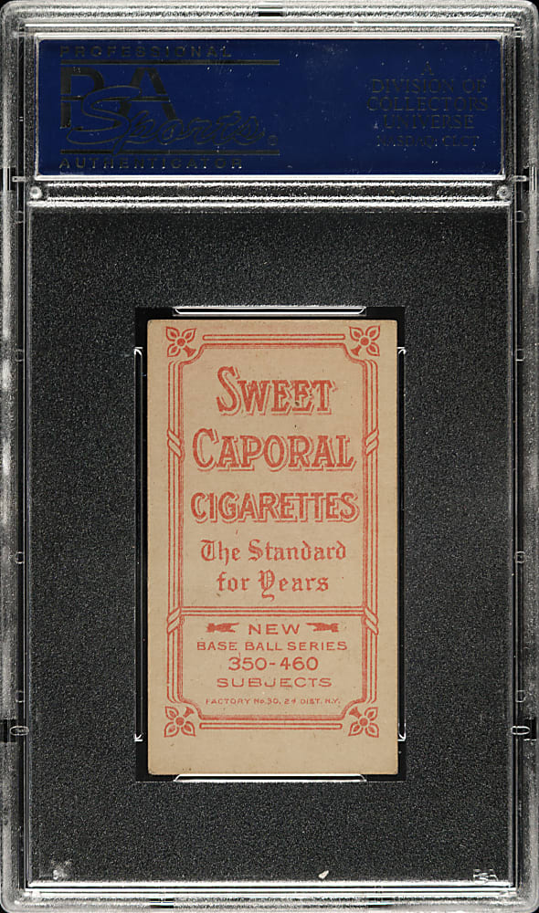 1909-1911 T206 White Border John McGraw Portrait with Cap PSA EX 5