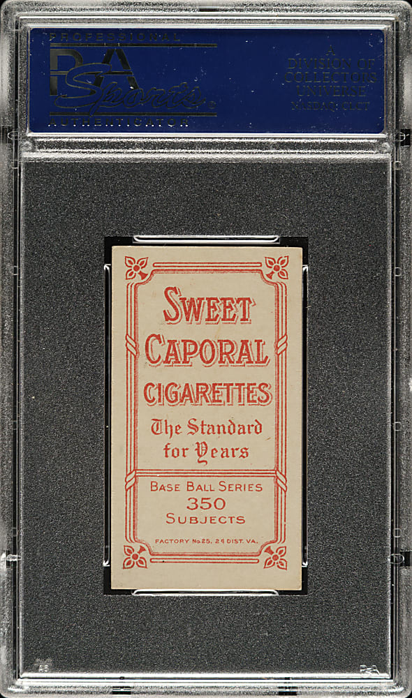 1909-1911 T206 White Border George Stovall Portrait PSA EX-MT+ 6.5