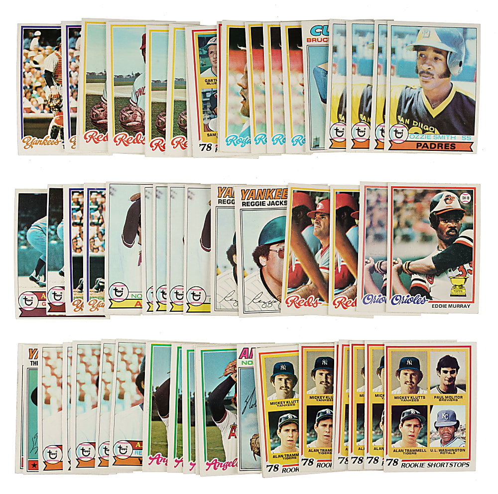 Enormous 1977 to 1979 Topps Collection (70,000+ Cards) Including Many Partial and Near-Complete Sets and 2,800+ Hall of Famers