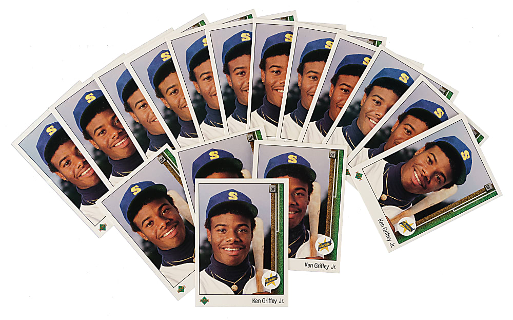 1989 Upper Deck Complete Set Collection (16 Sets, 12,800 Cards) - All In Original Factory Set Boxes