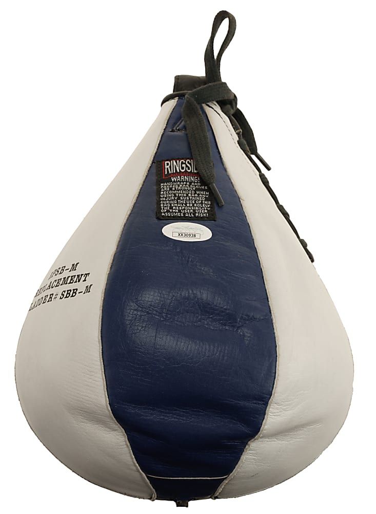 Muhammad Ali Signed Speedbag - JSA