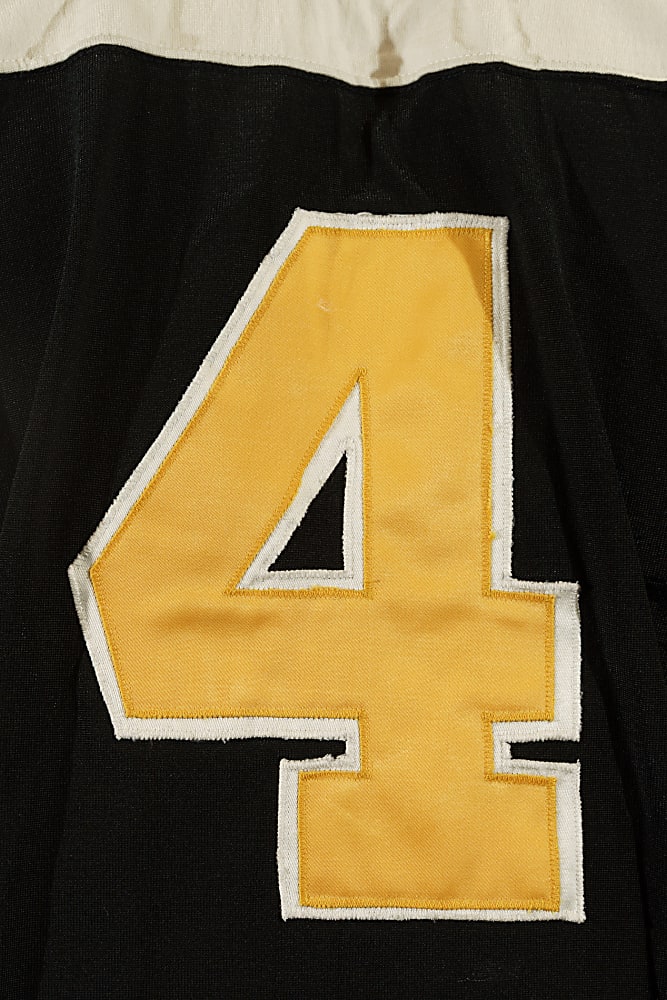 1972-1973 Bobby Orr Boston Bruins Game-Used Road Jersey MEARS A10