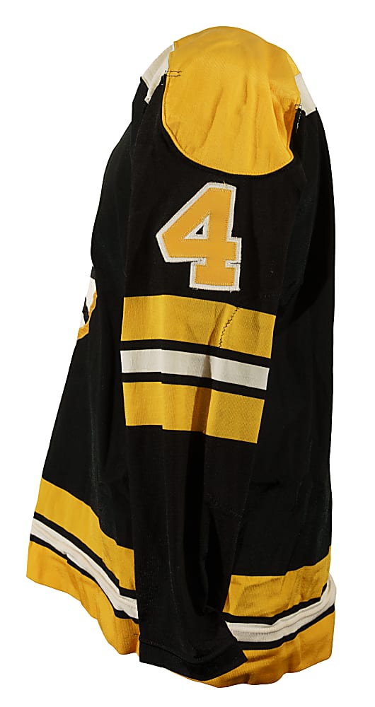 1972-1973 Bobby Orr Boston Bruins Game-Used Road Jersey MEARS A10