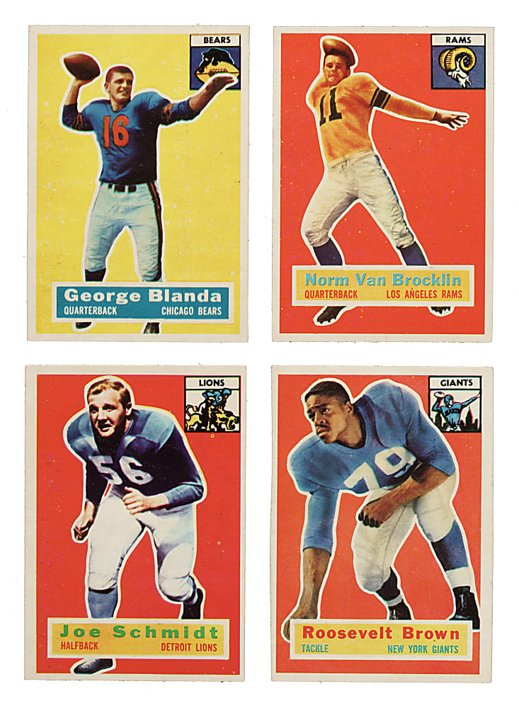 1956 Topps Football Complete Set (120) Plus Checklist