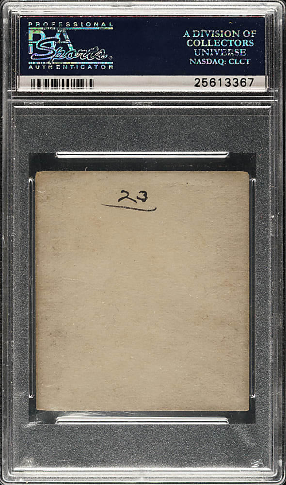 Signed 1933 R319 Goudey #23 Kiki Cuyler - PSA/DNA