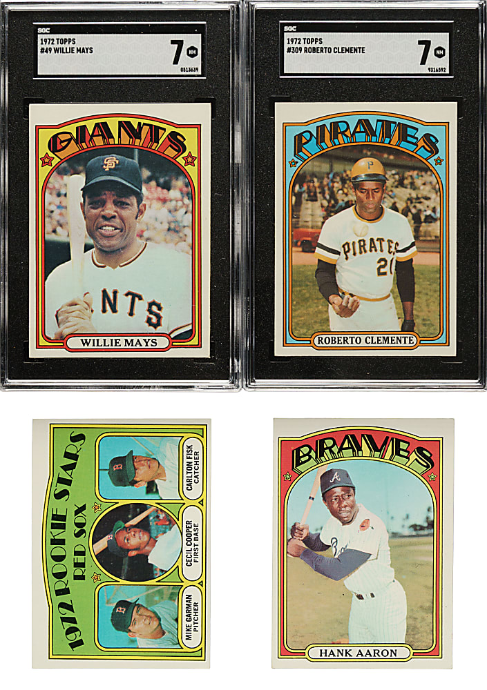 1972 Topps Complete Set (787) Plus Four Variations