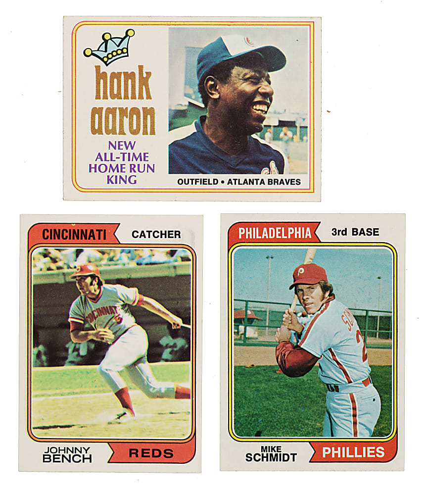 1974 Topps Complete Set (660) Plus Traded Series (44) and Team Checklists (24)