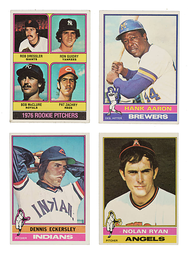 1976 Topps Complete Set (660) Plus Complete Traded Series (44)