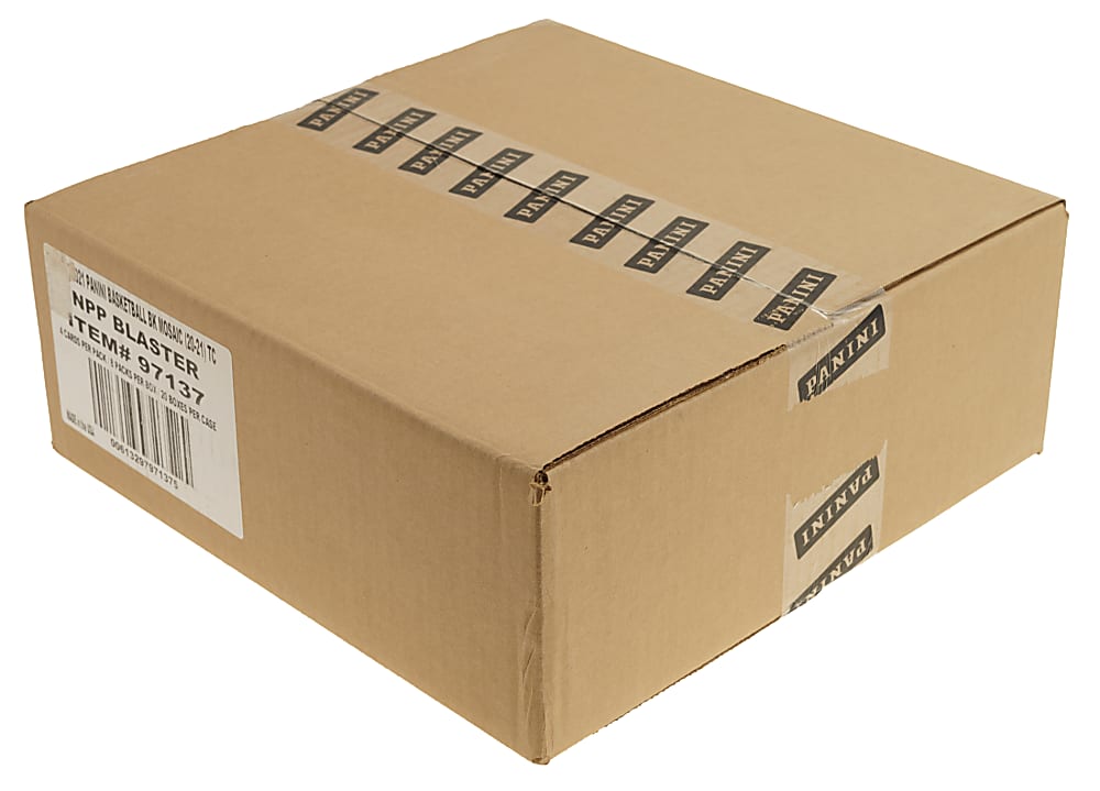 2020-2021 Panini Mosaic Basketball Factory-Sealed Unopened Blaster Case (20 Boxes) - Anthony Edwards and LaMelo Ball Rookie Year