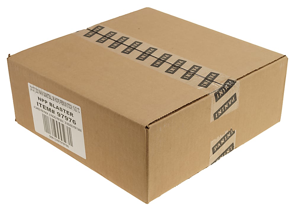 2019-2020 Panini NBA Hoops Premium Stock Basketball Factory-Sealed Unopened Blaster Case (20 Boxes) - Zion Williamson and Ja Morant Rookie Year