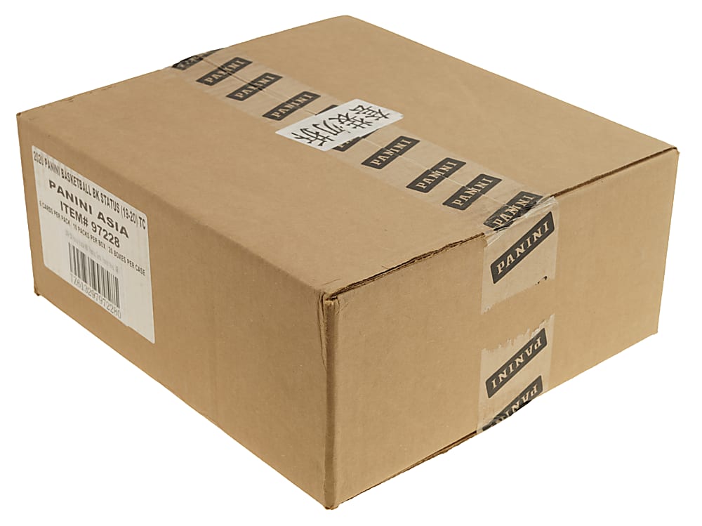 2019-2020 Panini Status Basketball Asia Tmall Factory-Sealed Unopened Case (20 Boxes) - Zion Williamson and Ja Morant Rookie Year