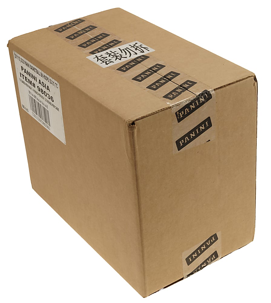 2020-2021 Panini NBA Hoops Basketball Asia Tmall Factory-Sealed Unopened Case (20 Boxes) - Anthony Edwards and LaMelo Ball Rookie Year