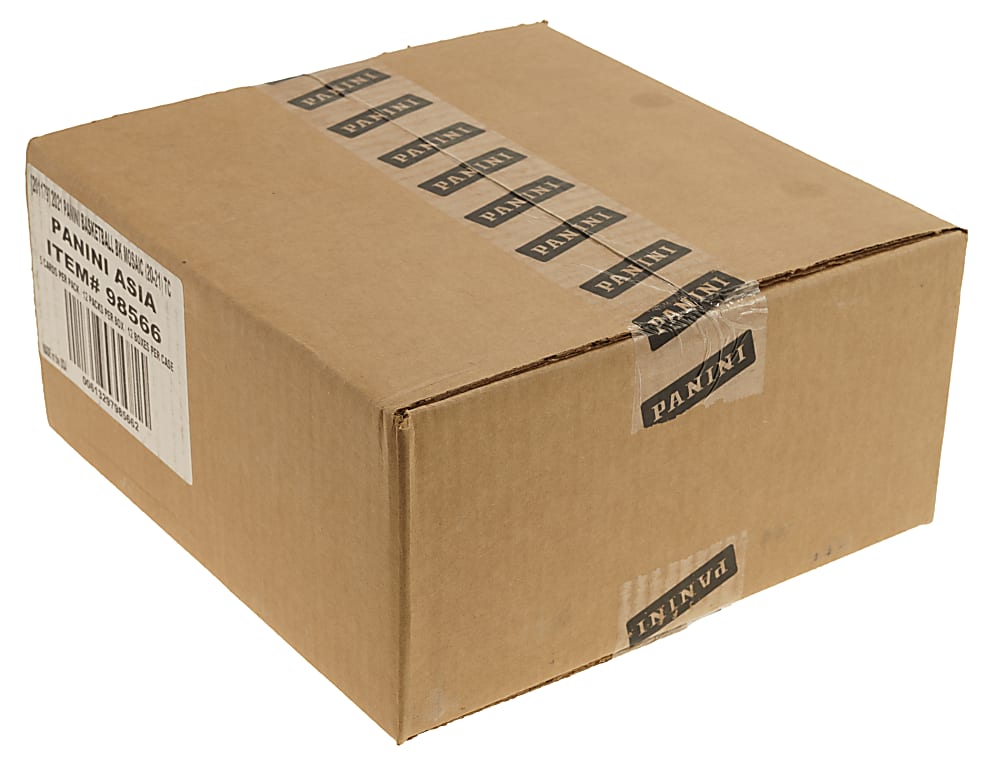 2020-2021 Panini Mosaic Basketball Asia Tmall Factory-Sealed Unopened Case (12 Boxes) - Anthony Edwards and LaMelo Ball Rookie Year