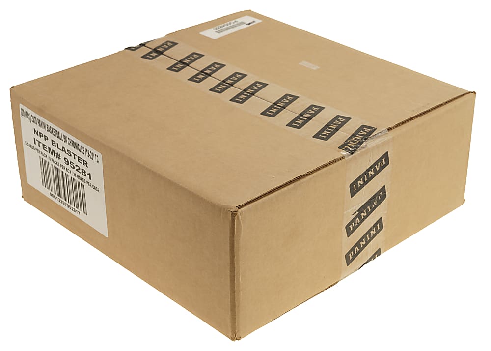 2019-2020 Panini Chronicles Basketball Factory-Sealed Unopened Blaster Case (20 Boxes) - Zion Williamson and Ja Morant Rookie Year