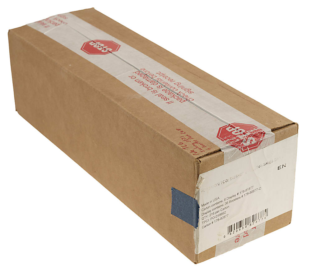 2021 Pokemon Sword & Shield Evolving Skies Factory-Sealed Unopened Booster Box Case (6 Boxes, 216 Packs)