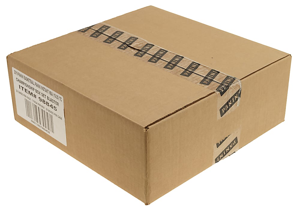 2019-2020 Panini Instant Basketball Los Angeles Lakers NBA Champions Factory-Sealed Unopened Blaster Case (20 Boxes)