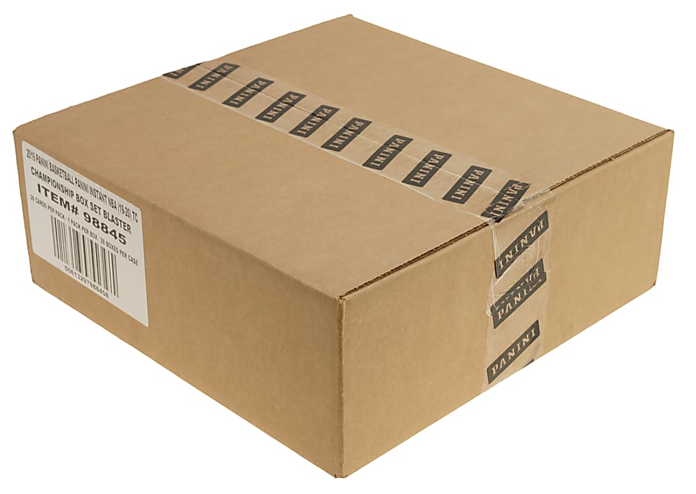 2019-2020 Panini Instant Basketball Los Angeles Lakers NBA Champions Factory-Sealed Unopened Blaster Case (20 Boxes)