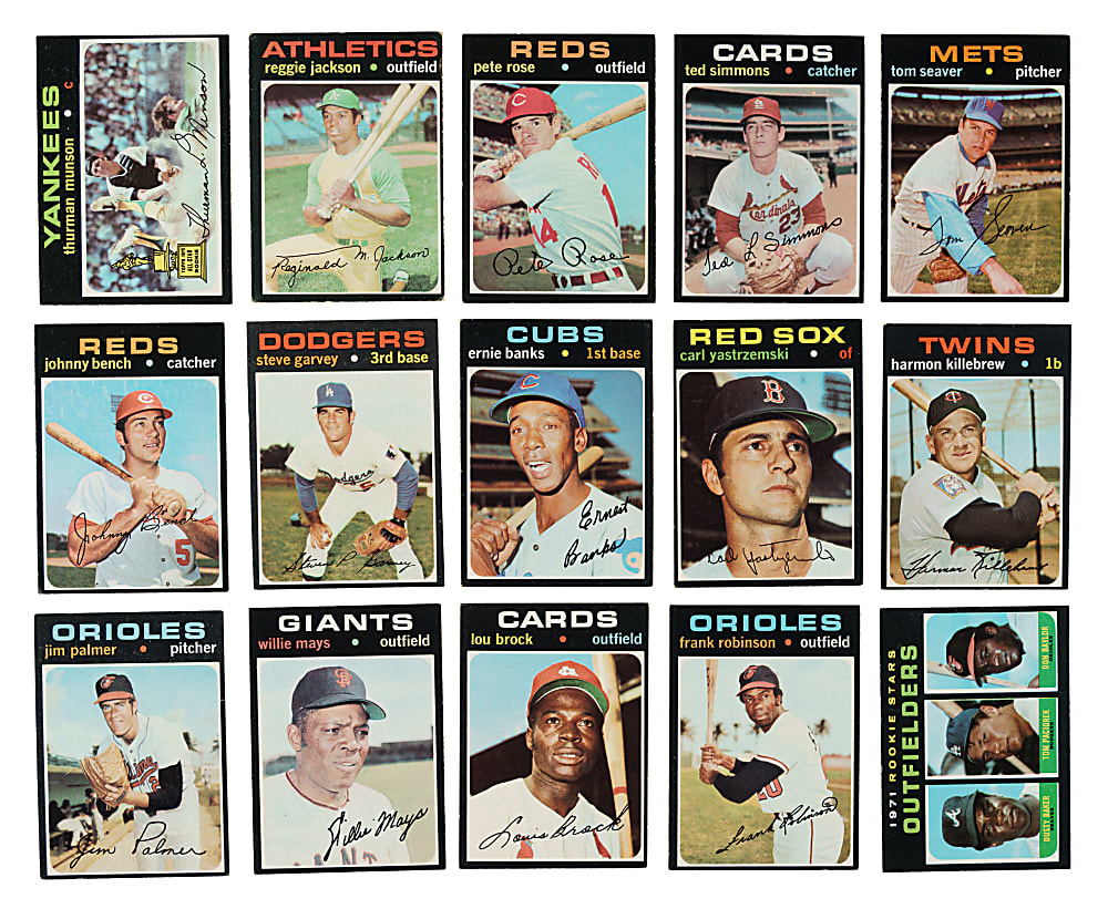 1971 Topps Complete Set (752)
