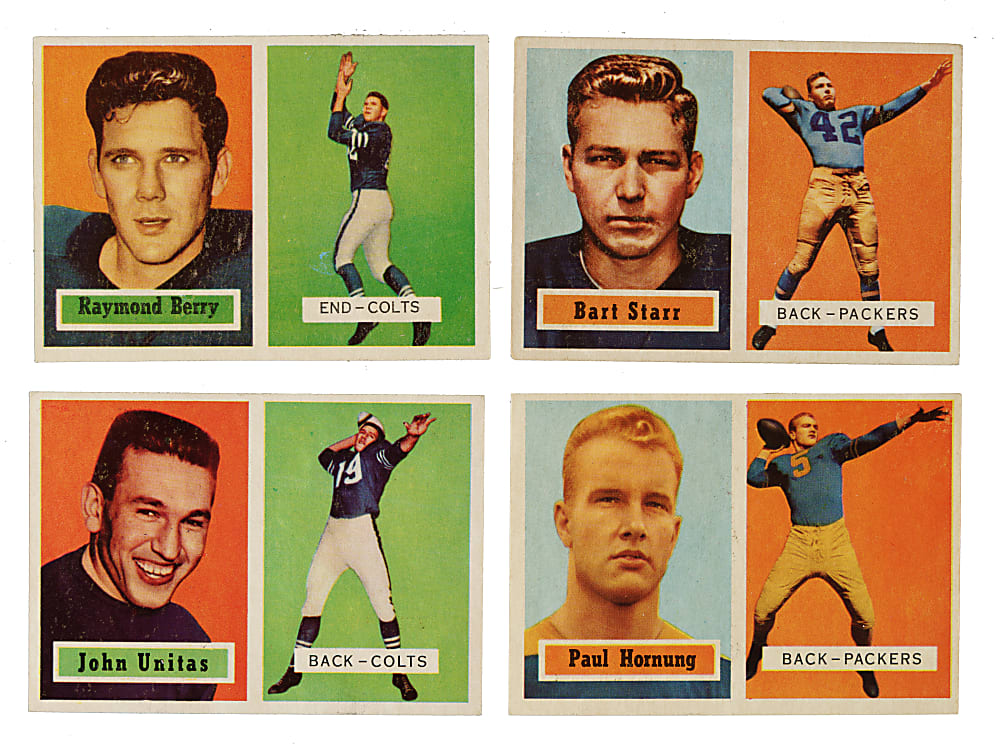1957 Topps Football Complete Set (154)
