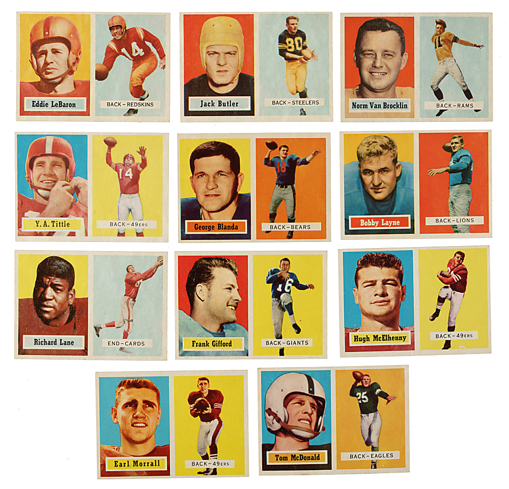 1957 Topps Football Complete Set (154)